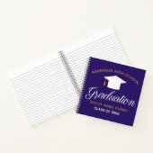 Carnet Chic Graduation Autographe Garder Purple Guest (Intérieur)