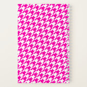 Carnet Chic Monogramme Pink Houndstooth (Verso)