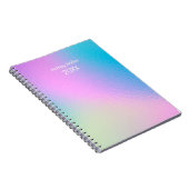 Carnet Chic Pastel Holographic Customize (Côté Droit)