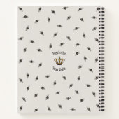 Carnet Chic Queen Bee Ivory Meilleure maman jamais (Dos)