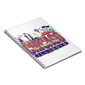 Carnet Chicago Confetti (Côté Droit)