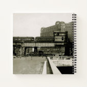 CARNET CHICAGO MERCHANDISE MART TROLLEY TRAIN COULEUR D'E (Dos)