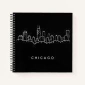 Carnet Chicago Skyline (Devant)