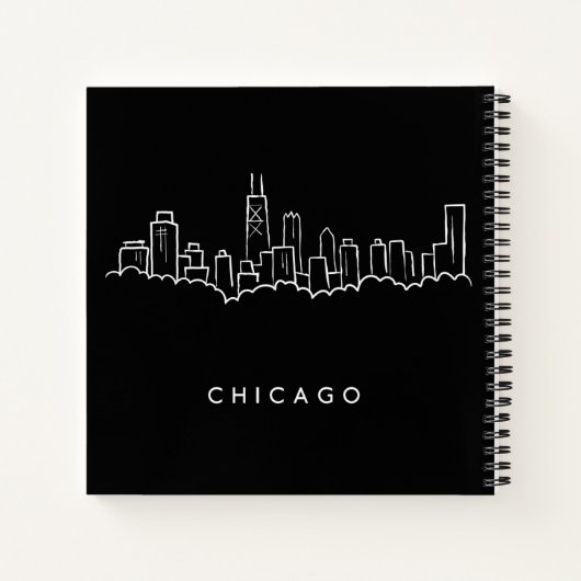 Carnet Chicago Skyline (Dos)
