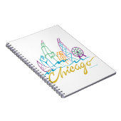 Carnet Chicago Skyline (Côté Droit)