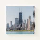 Carnet Chicago Skyline Avec Le Lac Michigan (Dos)