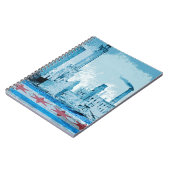 Carnet Chicago Water Tower Great Chicago Fire 1871 (Côté gauche)