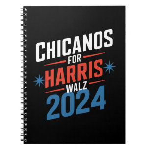 Carnet Chicanos pour Harris Walz Présidentielle 2024