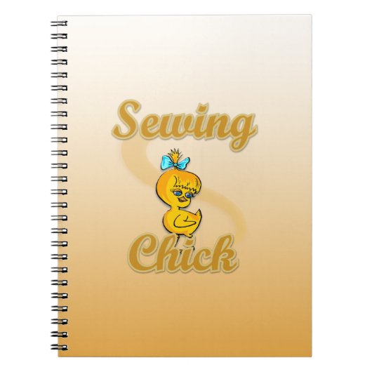 Carnet Chick à coudre (Devant)