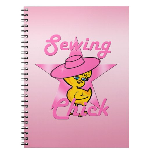 Carnet Chick à coudre #8 (Devant)