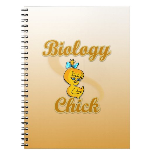 Carnet Chick en biologie (Devant)