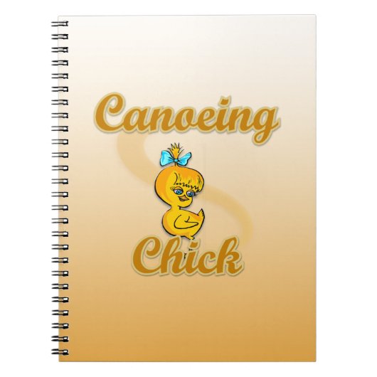 Carnet Chick en canoë (Devant)