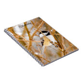 Carnet Chickadee au plafond noir - Photo originale (Côté Droit)
