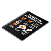 Carnet Chicken Chick Chick Que Je Fais Dans Mon Temps De  (Côté gauche)
