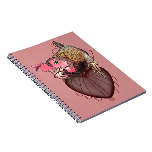 Carnet Chicken Pulling Coeurs (Côté Droit)