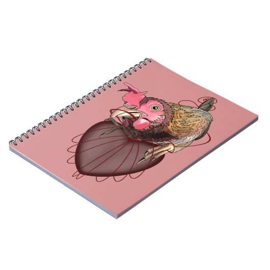 Carnet Chicken Pulling Coeurs (Côté gauche)