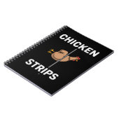 Carnet Chicken Strips Pun Funny Jokes Sarcastic Life (Côté gauche)