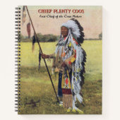 Carnet Chief Plenty Coos Notebook (Devant)