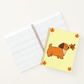 Carnet 🤎 chien 🍪 🍁 (Intérieur)