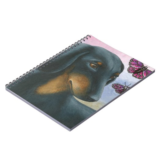 Carnet chien 93 dachshund (Côté gauche)