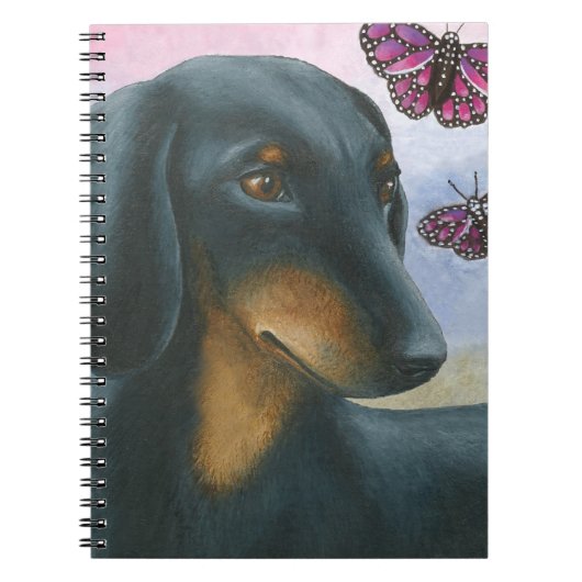 Carnet chien 93 dachshund (Devant)