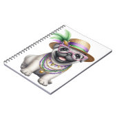 CARNET CHIEN À POULET ADORABLE FLUFFY DRESSÉ POUR MARDI G (Côté gauche)