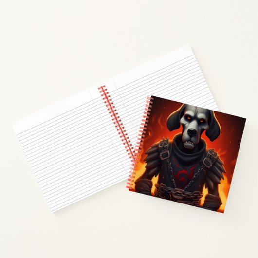 Carnet Chien Ange (Intérieur)