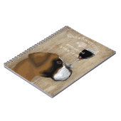 Carnet Chien Au Vin Boxer (Côté gauche)