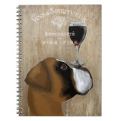 Carnet Chien Au Vin Boxer (Devant)