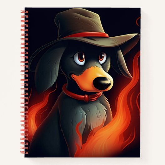 Carnet Chien Aux Chapeau (Devant)