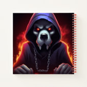 Carnet Chien Avec Chaine (Dos)