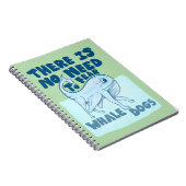 Carnet Chien baleine créature drôle (Côté Droit)