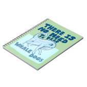 Carnet Chien baleine créature drôle (Côté gauche)