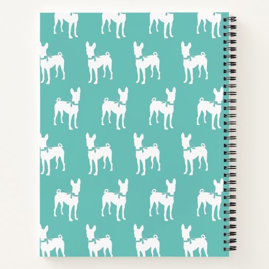 Carnet Chien Basenji Chien Chien Puppy (Dos)