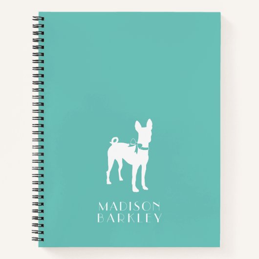 Carnet Chien Basenji Chien Chien Puppy (Devant)