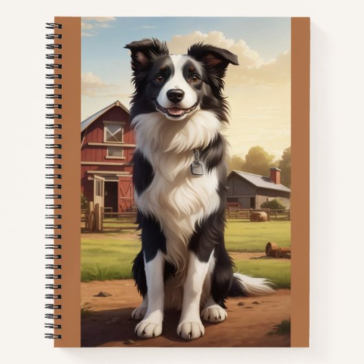 Carnet Chien Border Collie (Devant)