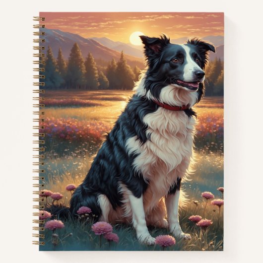 Carnet Chien Border Collie (Devant)