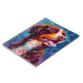 Carnet Chien breton coloré (Côté gauche)