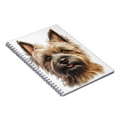 CARNET CHIEN BROWN DE TERRIER DU CAIRE (Côté Droit)