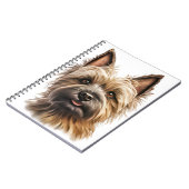 CARNET CHIEN BROWN DE TERRIER DU CAIRE (Côté gauche)
