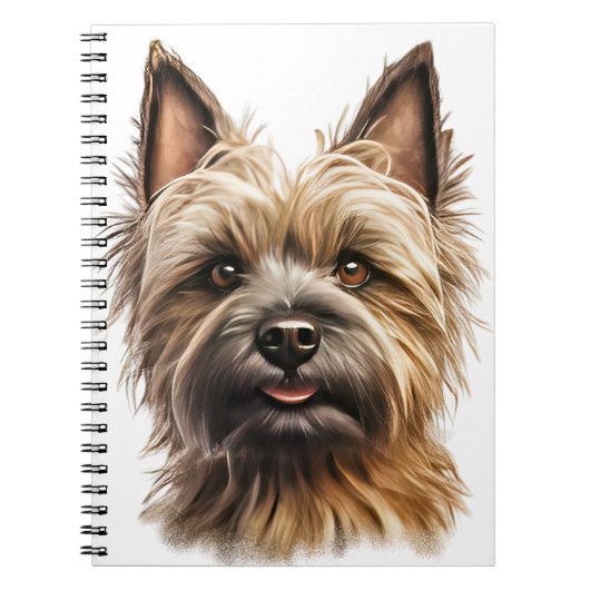 CARNET CHIEN BROWN DE TERRIER DU CAIRE (Devant)