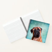 Carnet Chien Bullmastiff (Intérieur)