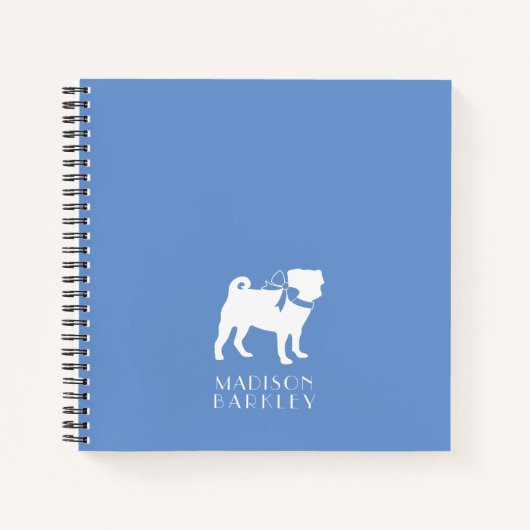 Carnet Chien carlin Chien Chien Chien Chien Chien Chien (Devant)