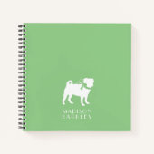 Carnet Chien carlin Chien Chiot (Devant)