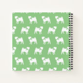 Carnet Chien carlin Chien Chiot (Dos)