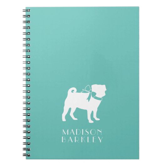 Carnet Chien carlin Chien Chiot (Devant)