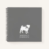 Carnet Chien carlin Chien Chiot (Devant)