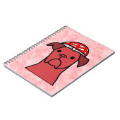 Carnet Chien Champignon (Côté gauche)