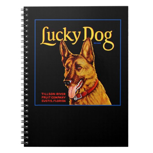 Carnet Chien chanceux (Devant)