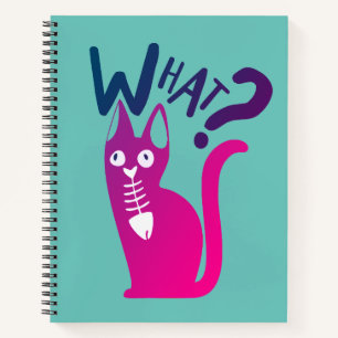 Carnet Chien Chat Mignon Drôle Rose Humour Animal Bande D